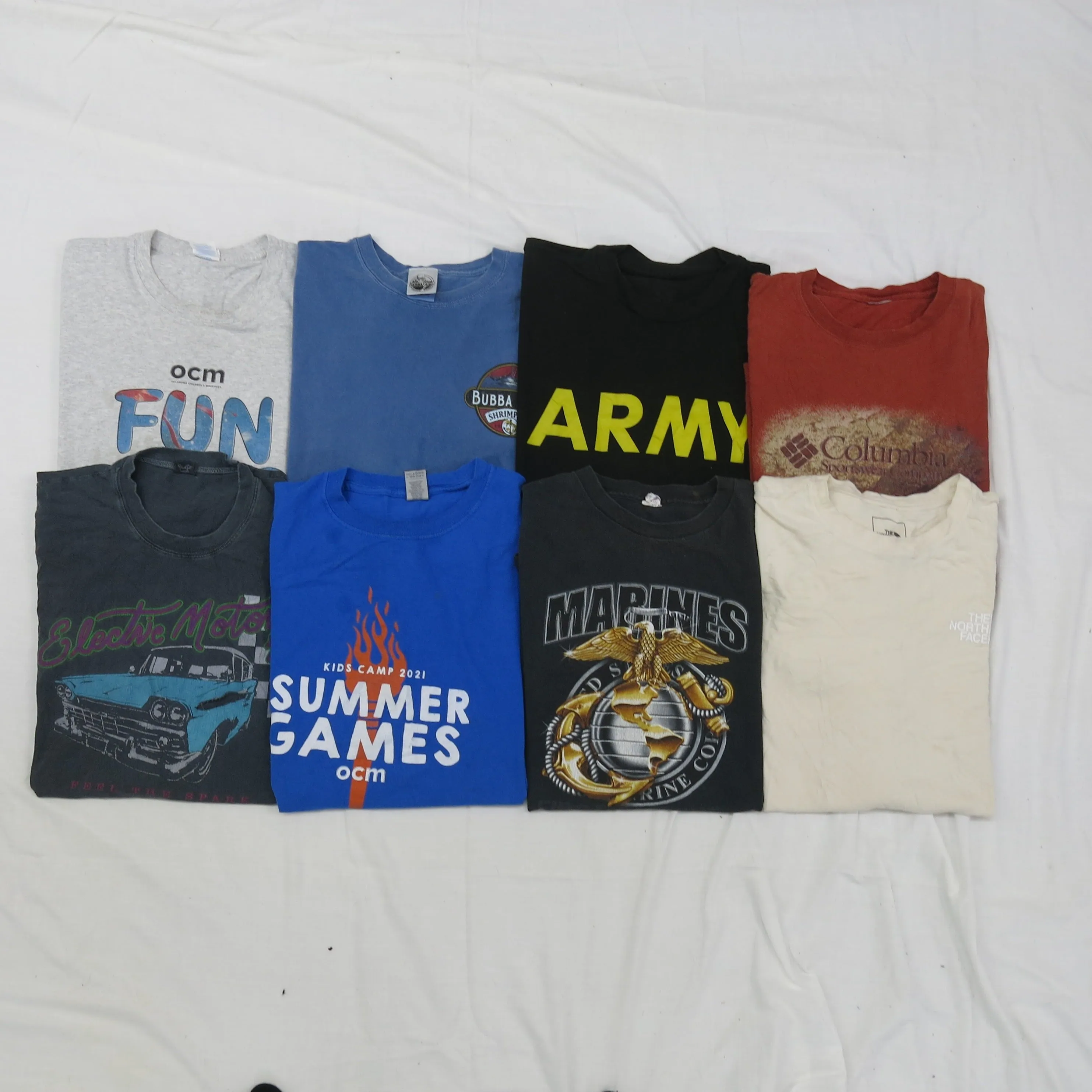 100 Lb Bale Cotton Tshirt   Polo Distressed (Pickup Only)