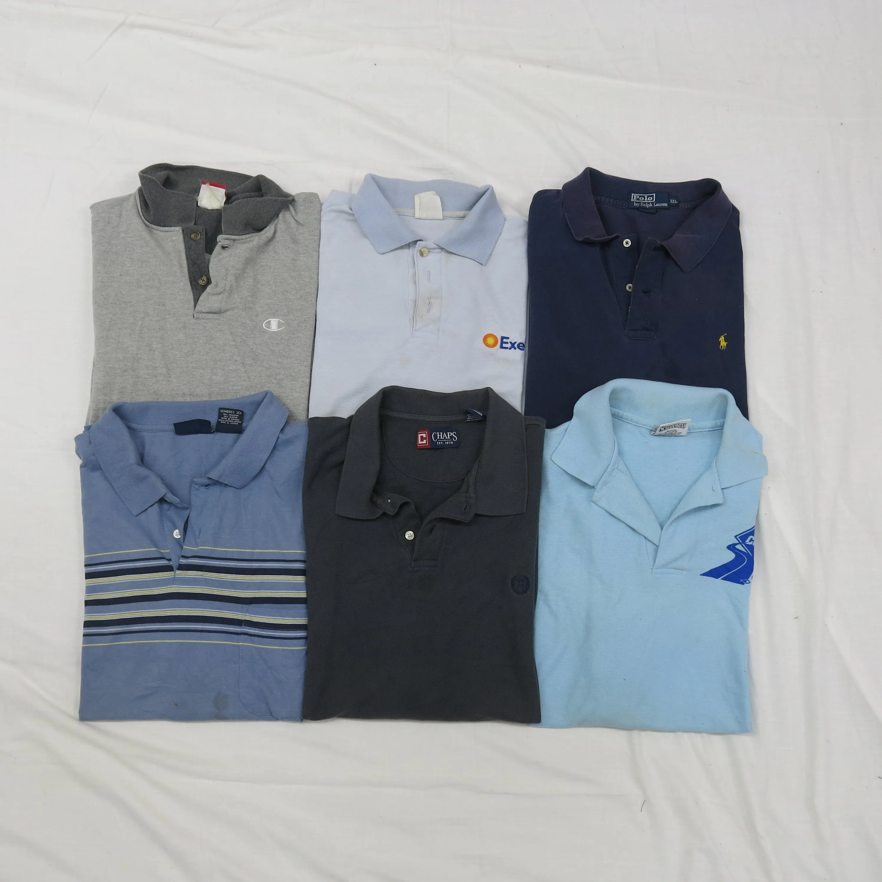 100 Lb Bale Cotton Tshirt   Polo Distressed (Pickup Only)