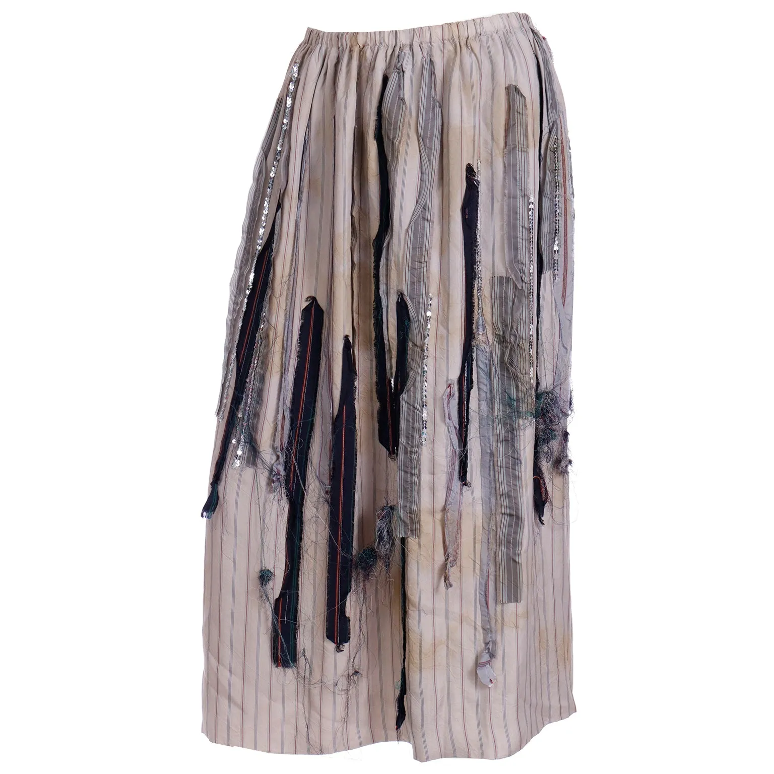 1990s Sunao Kuwahara IS Vintage Deconstructed Skirt