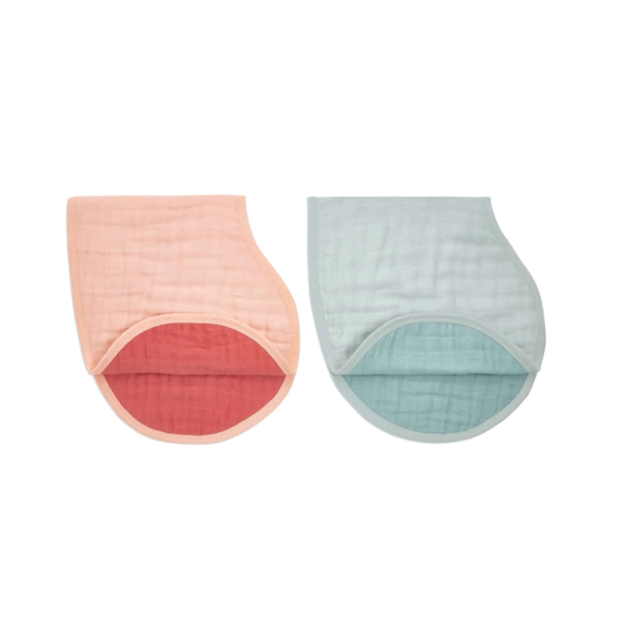 ADEN   ANAIS Organic Cotton Muslin Burpy Bib 2pk - Mother Earth