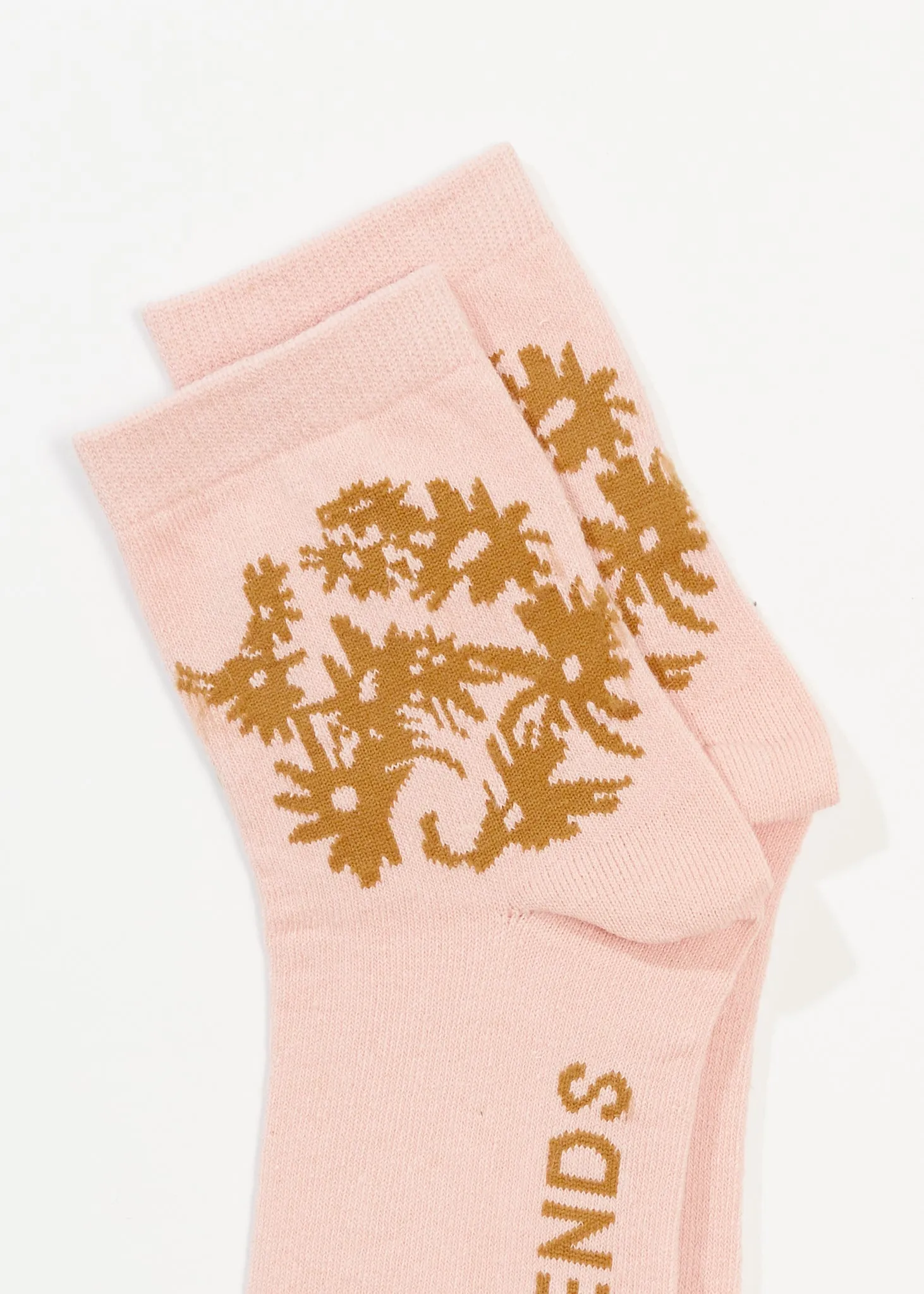AFENDS Unisex Vise - Crew Socks - Lotus