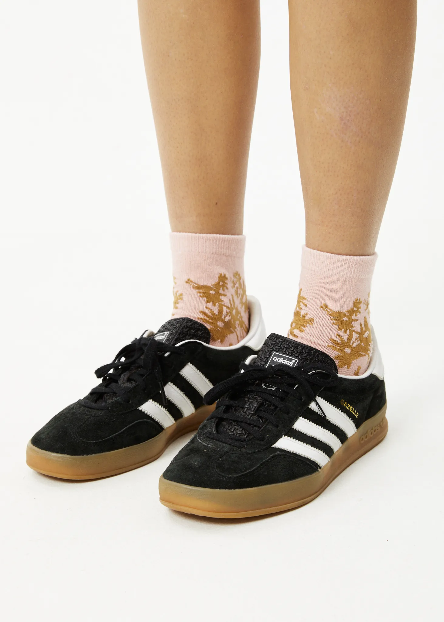 AFENDS Unisex Vise - Crew Socks - Lotus
