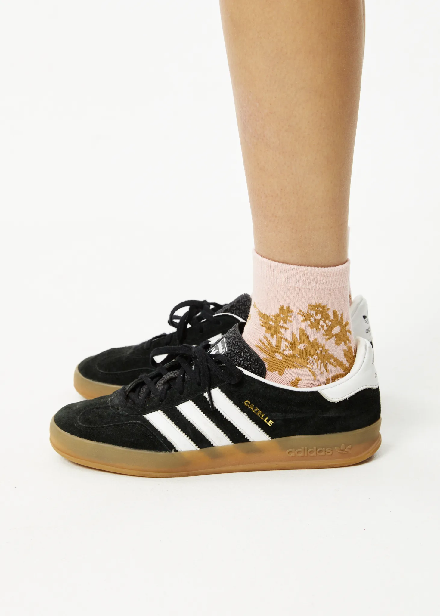 AFENDS Unisex Vise - Crew Socks - Lotus