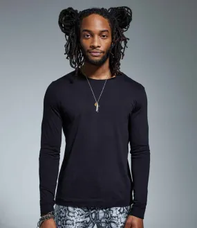Anthem Organic Long Sleeve T-Shirt | Black