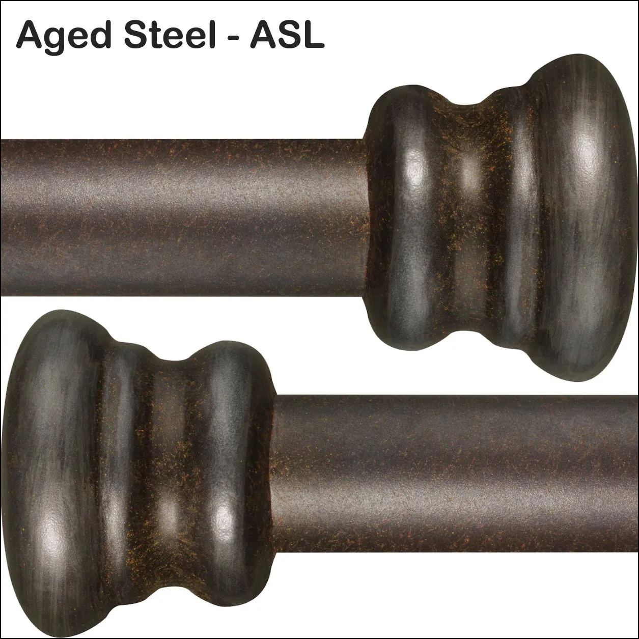 Aristella Iron Bed by Wesley Allen