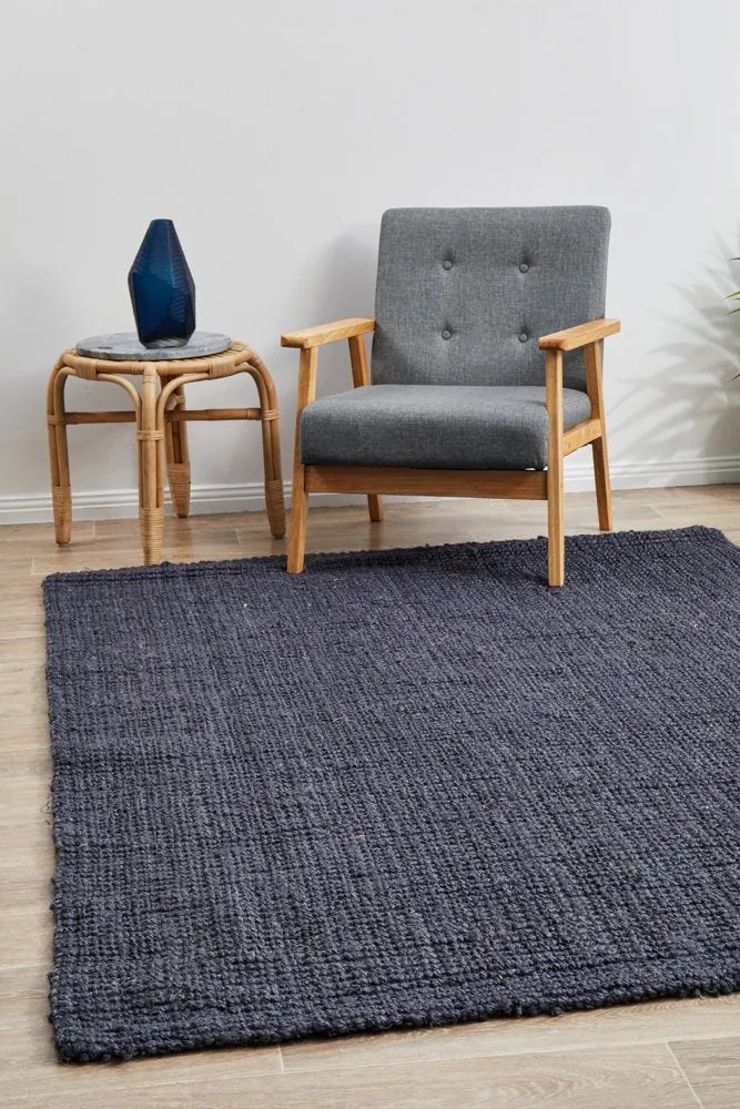 Atrium Barker Rug (Navy) by Rug Culture