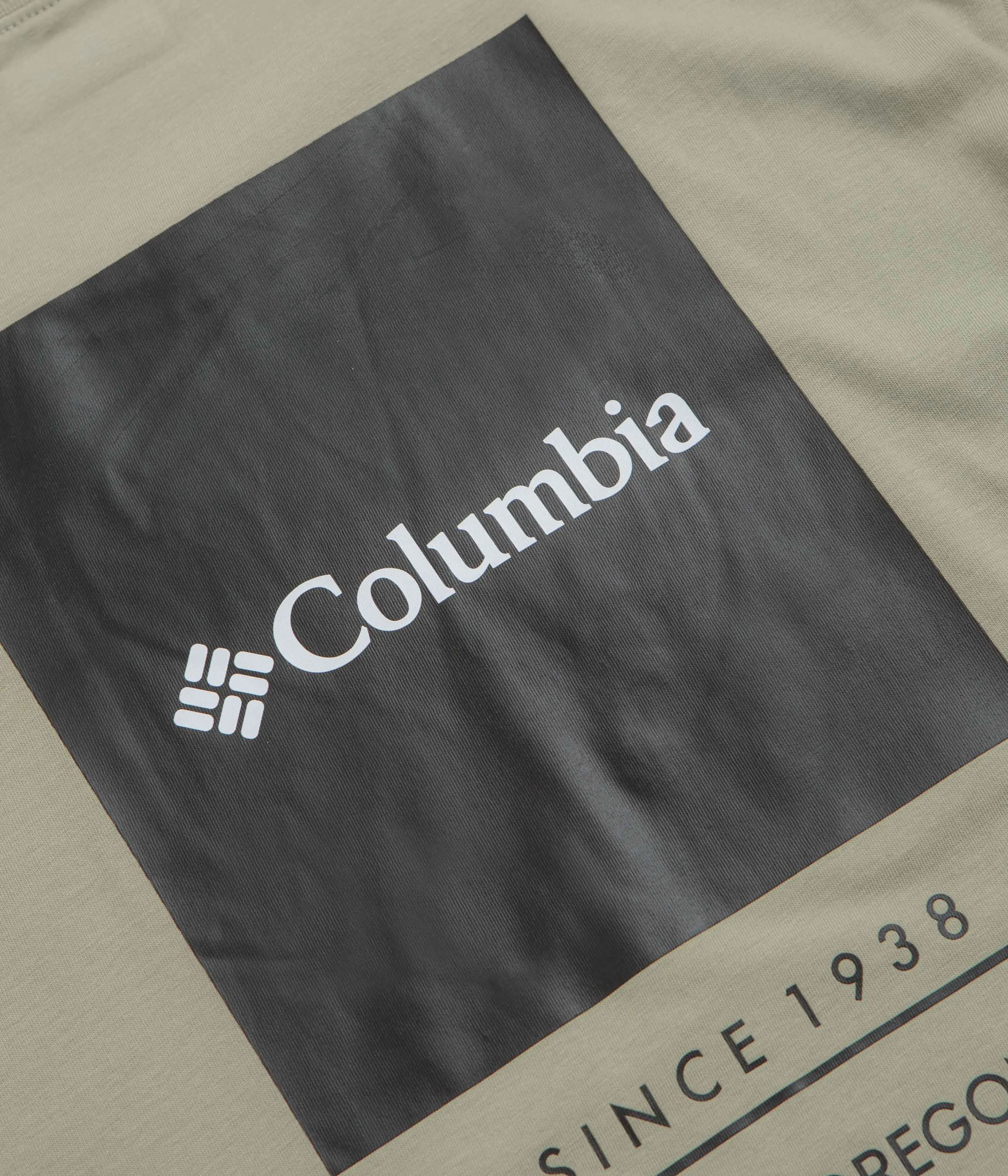 Columbia Barton Springs T-Shirt - Safari / Black