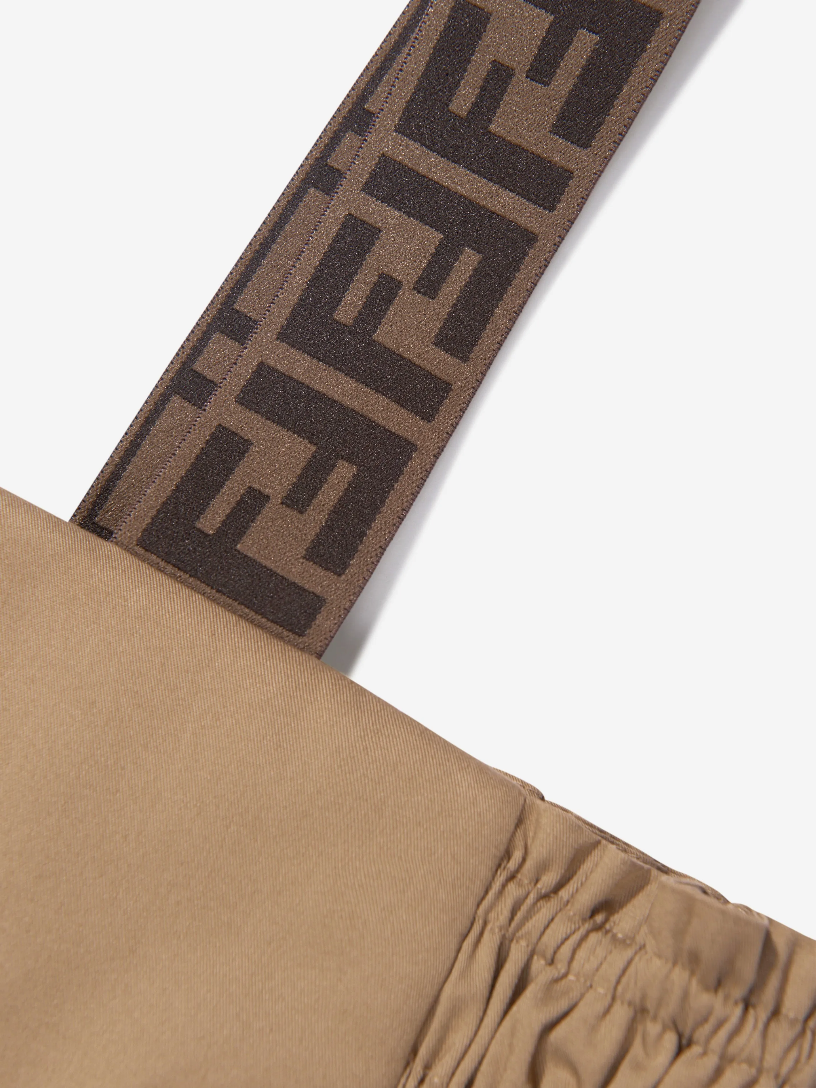 Fendi Girls Logo Strap Top