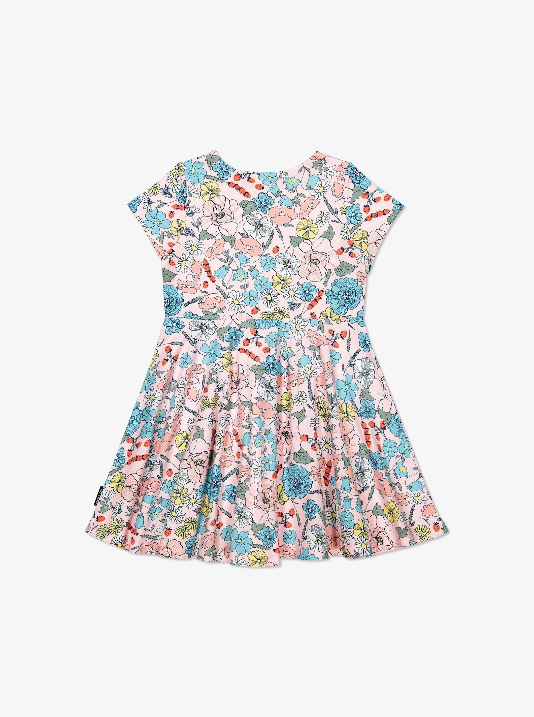 Flower Print Kids Dress
