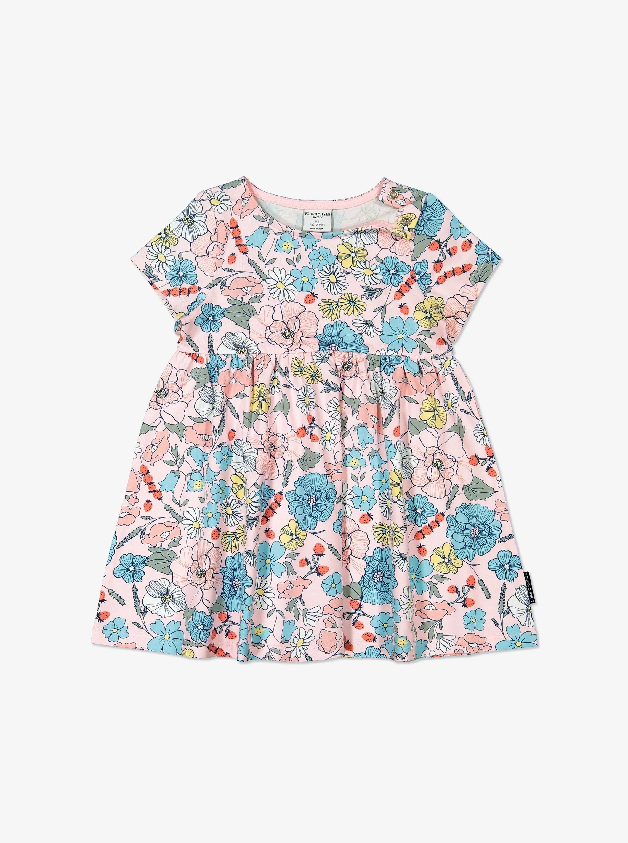 Flower Print Kids Dress