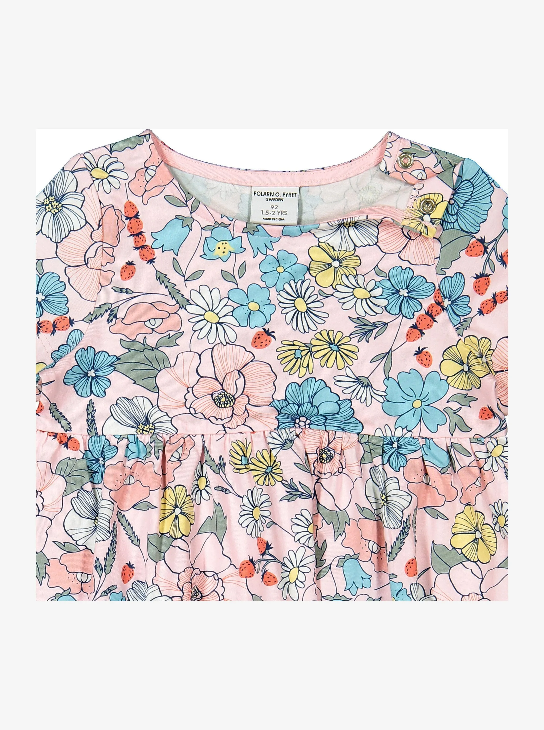 Flower Print Kids Dress