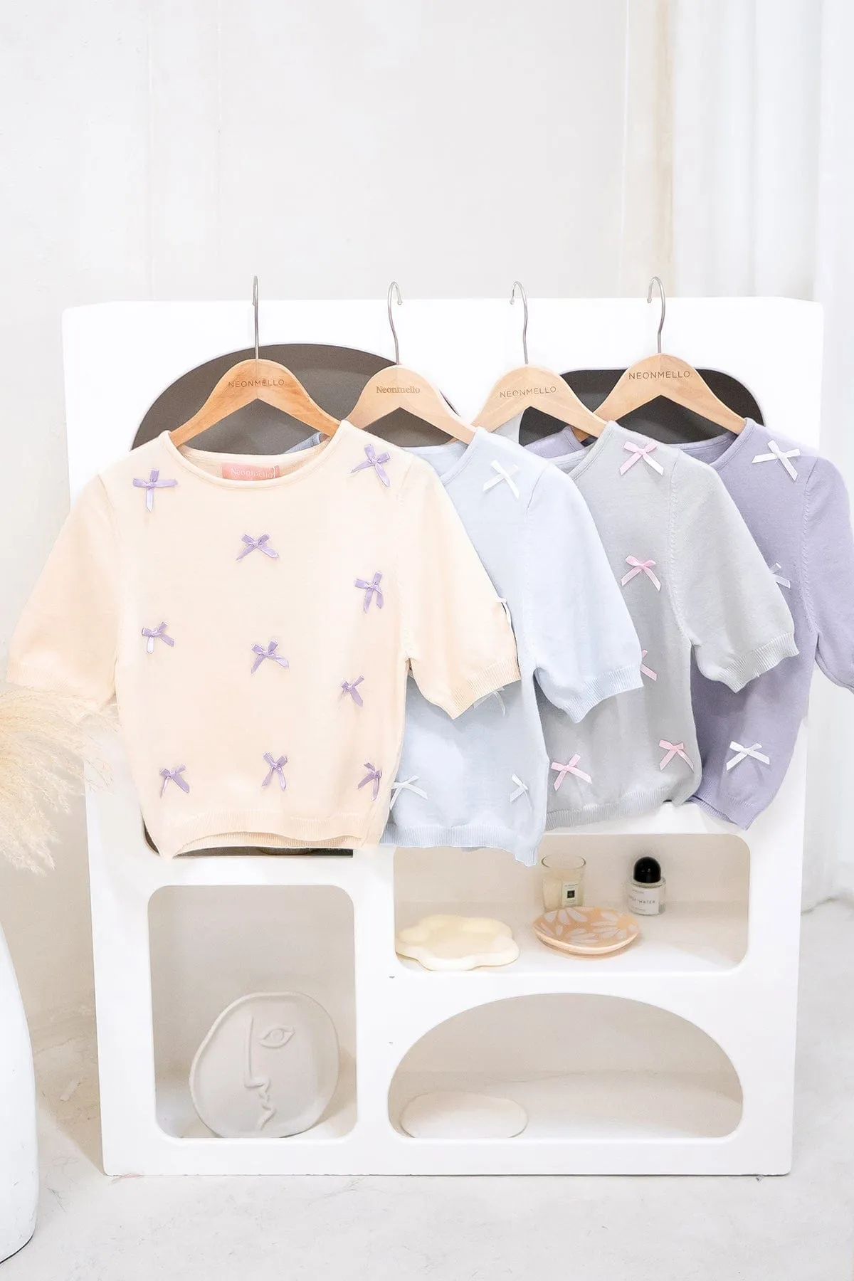 LES LEA KNIT TOP IN CREAM