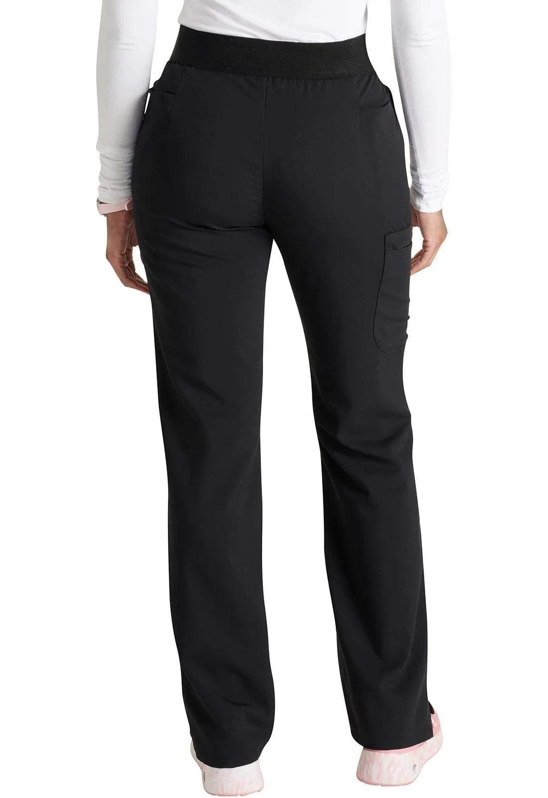 Lumino Atmos PETITE Pull-on Straight Leg Scrub Pant - Inseam 28" (71 cm) LD-CK136AP