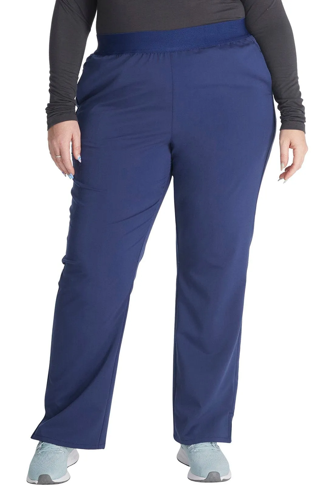 Lumino Atmos PETITE Pull-on Straight Leg Scrub Pant - Inseam 28" (71 cm) LD-CK136AP