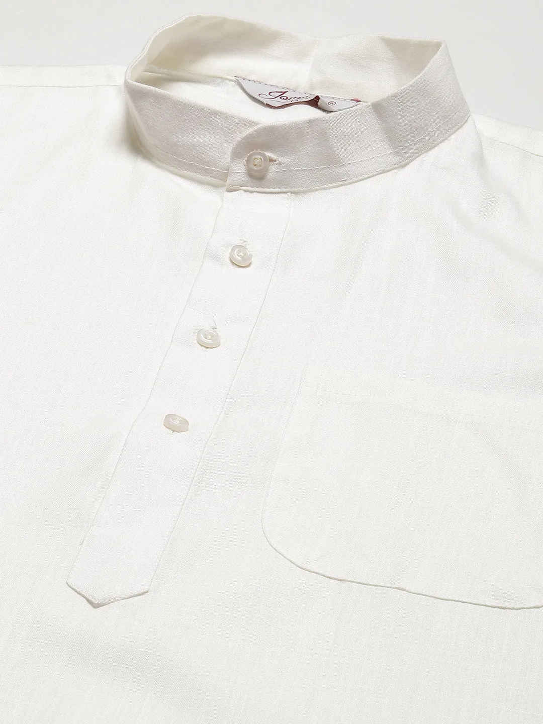 Men'S Kurta Pyjama With Charcoal Grey Solid Nehru Jacket