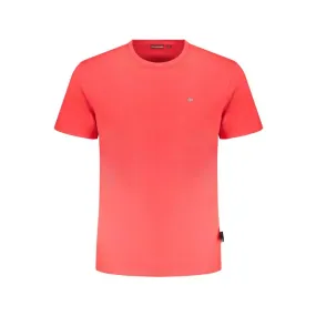 Napapijri Red Cotton T-Shirt