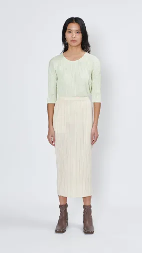 New Colorful Basics Skirt 3 in Light Beige