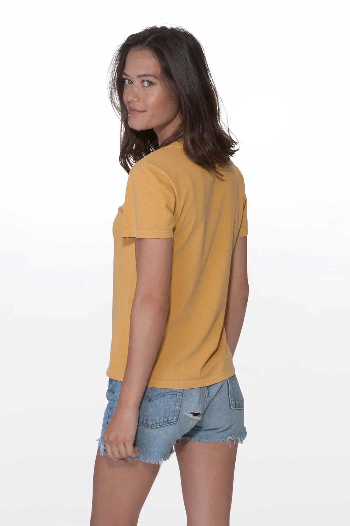 Organic Banana V-Neck Tee