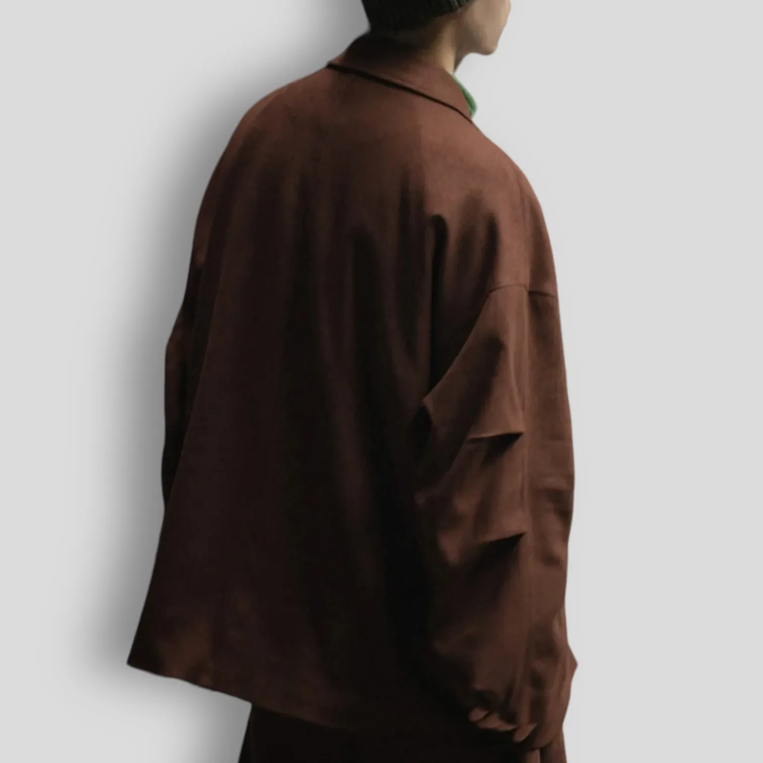 Oversized double breasted blazer