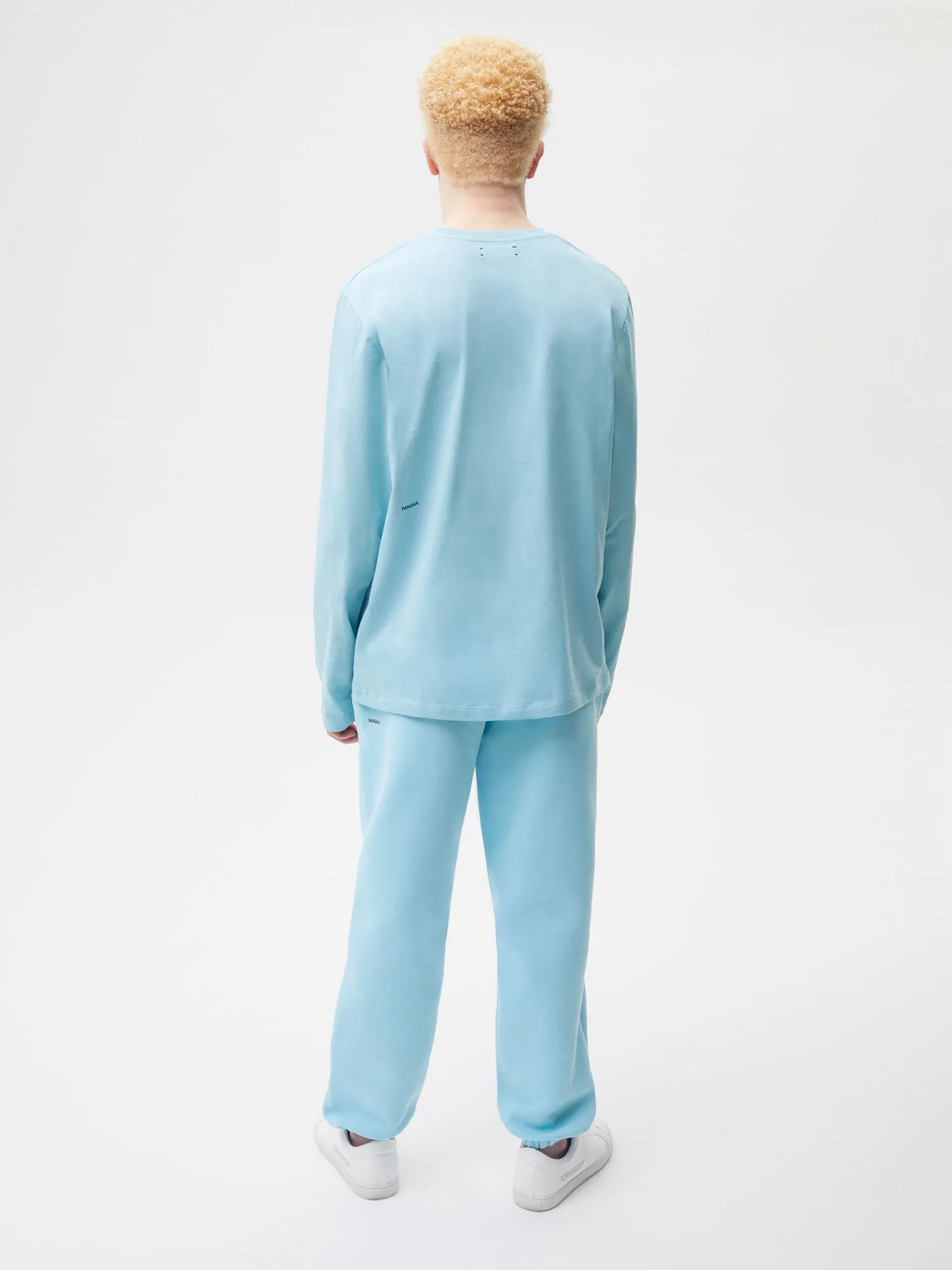 PPRMINT™ Organic Cotton Long Sleeve T-shirt Core—celestial blue