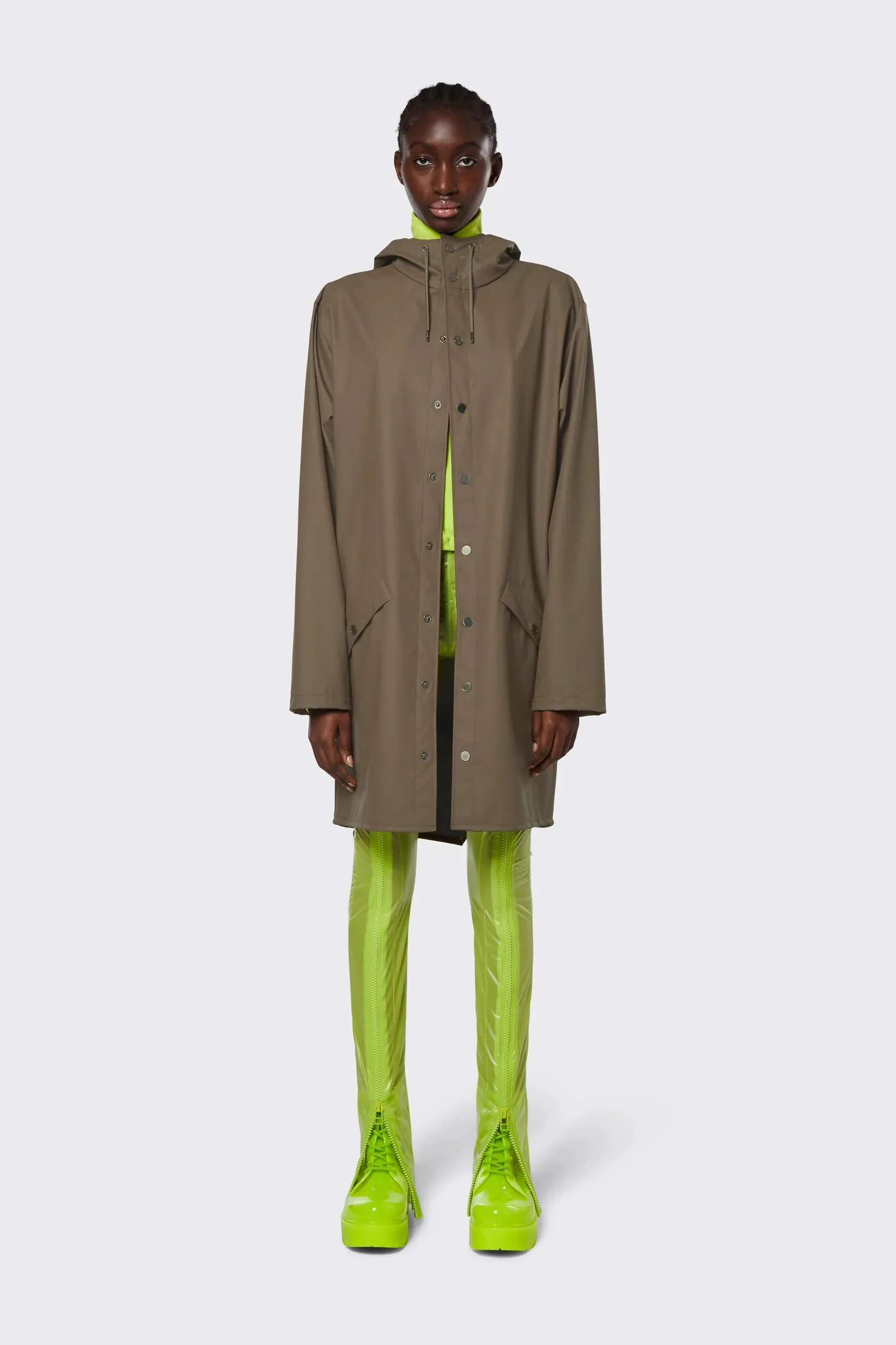Rains long rain jacket