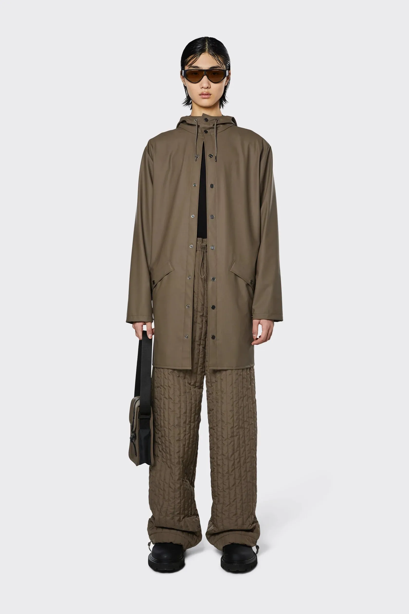 Rains long rain jacket