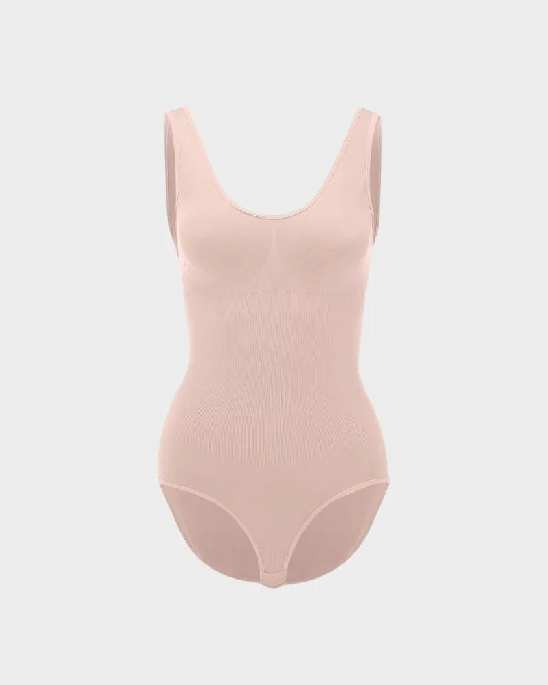 SheCurve® Smoothing Seamless Tank Top Bodysuit Tummy Control Shapewear