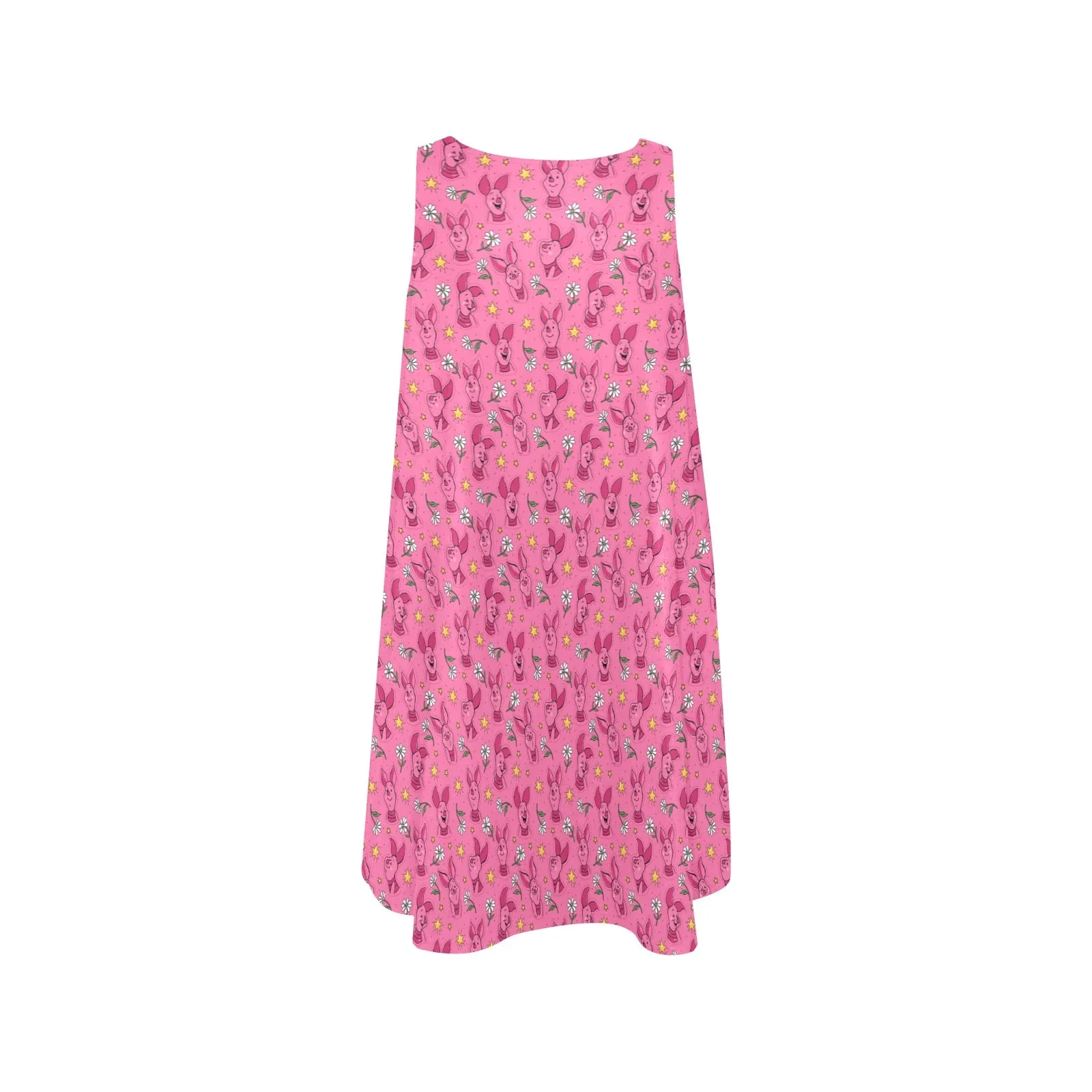 Smallest Of Friends Sleeveless A-Line Pocket Dress