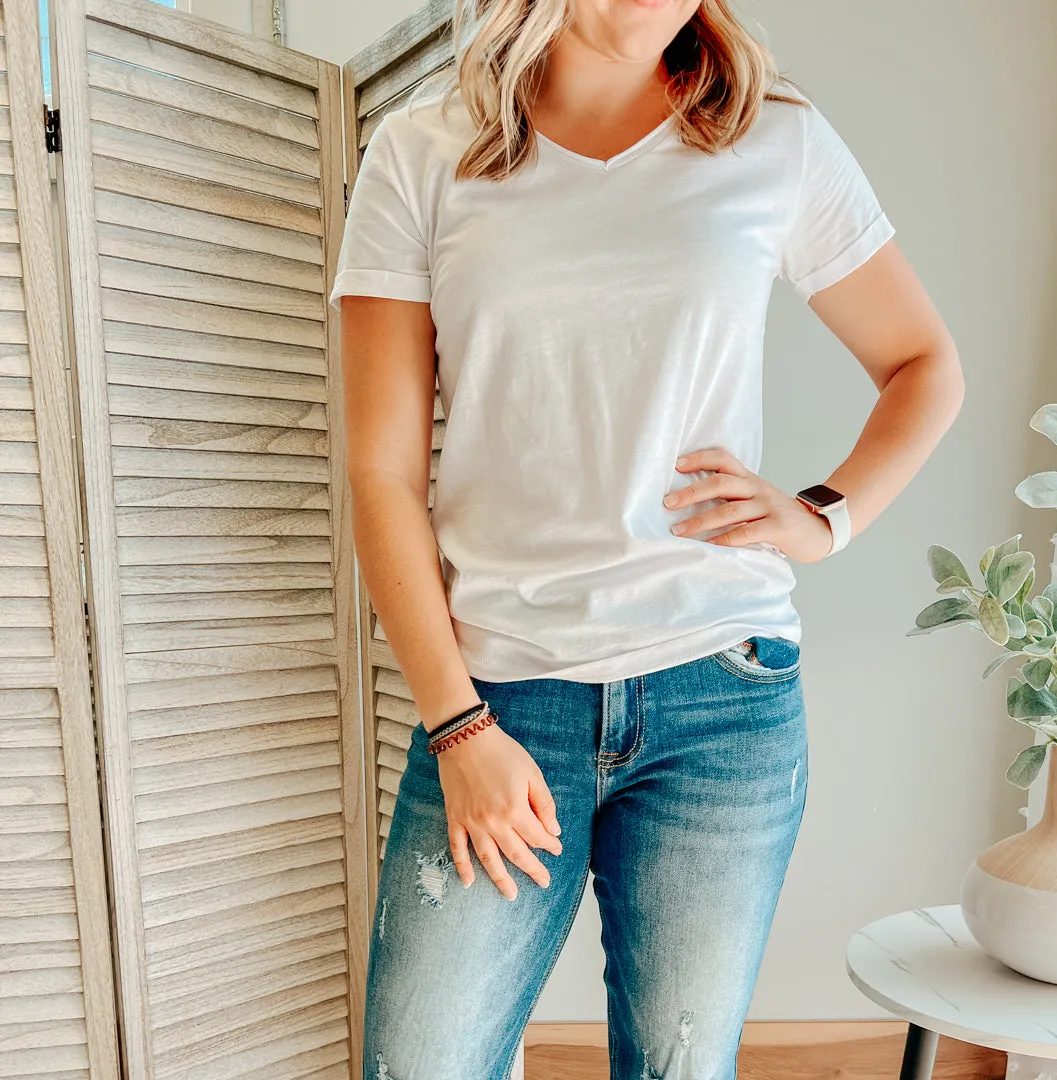 Soft V-Neck Tee