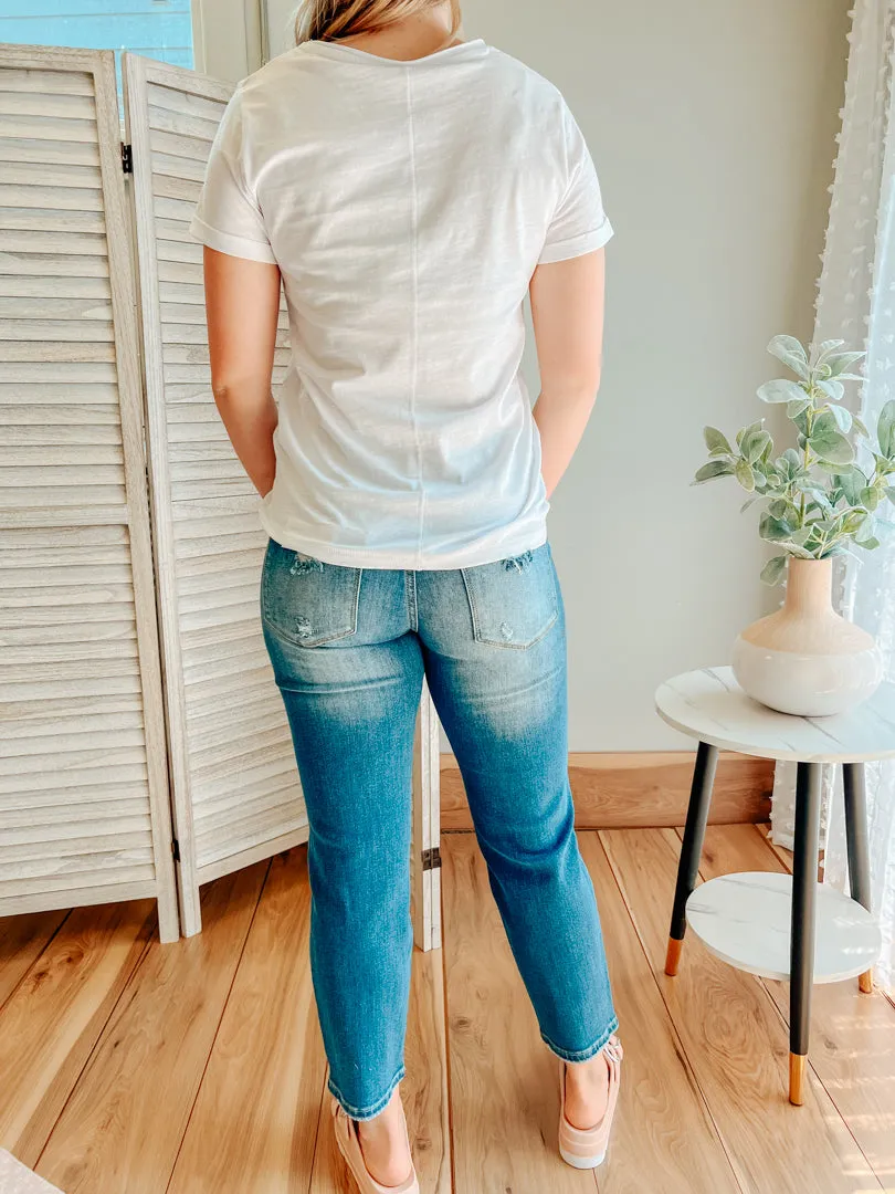 Soft V-Neck Tee
