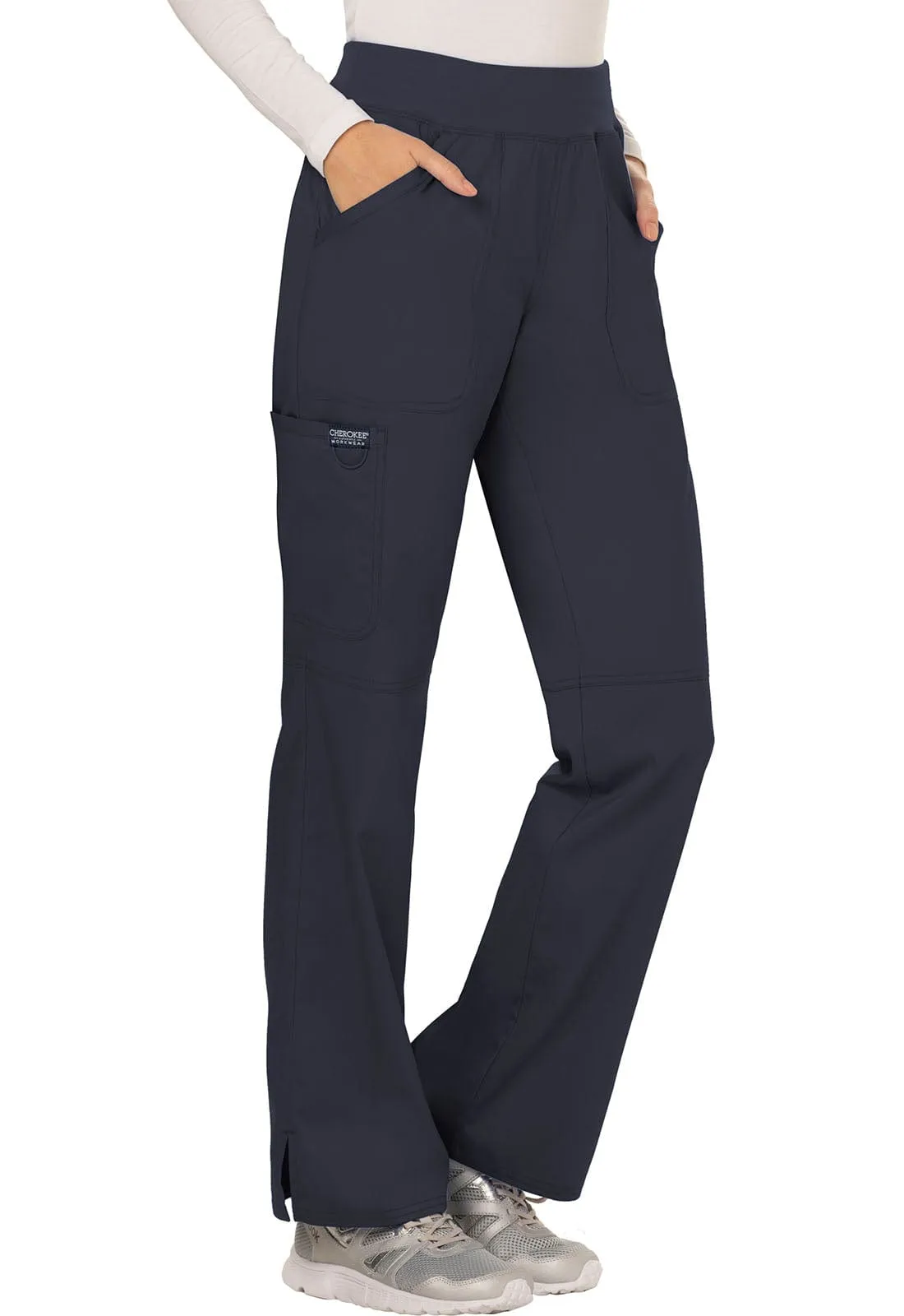 Tend WW Revolution PETITE Straight Leg Pull-on Pant Pewter - Inseam 28.5" (72cm) TD-WW110PPWT