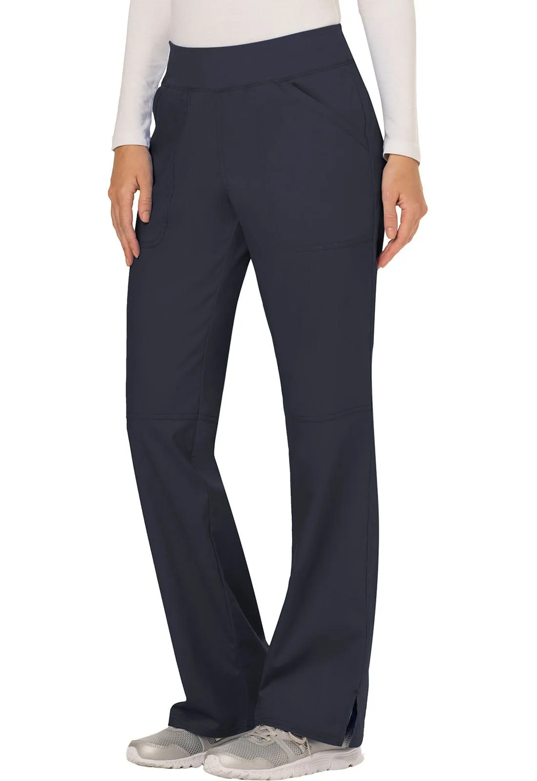 Tend WW Revolution PETITE Straight Leg Pull-on Pant Pewter - Inseam 28.5" (72cm) TD-WW110PPWT
