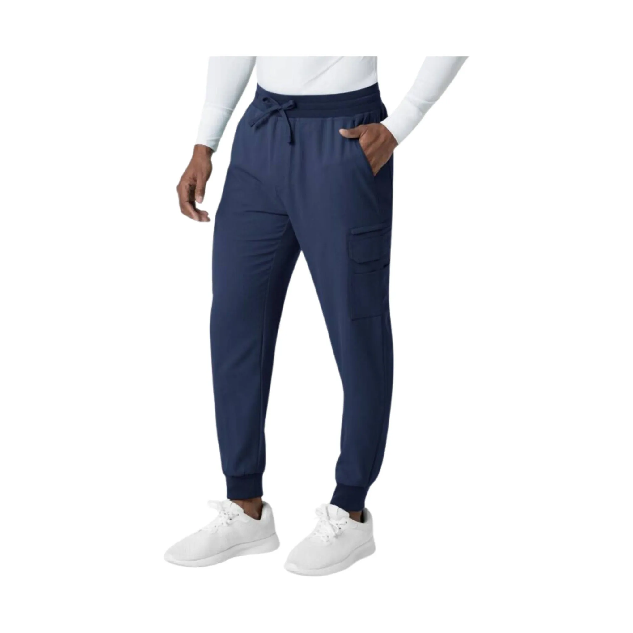 WonderWink Men's Utility Jogger Scrub Pant - Navy